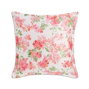 2 Sky Blushing Hydrangea Euro Shams New w/Tag $145